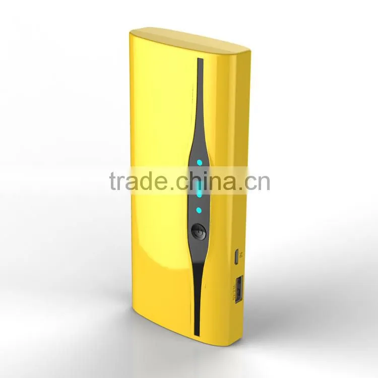 Universal 11000mAh 18650 battery power banks with dual USB Output for smartphone, Laptop, Tablet PC