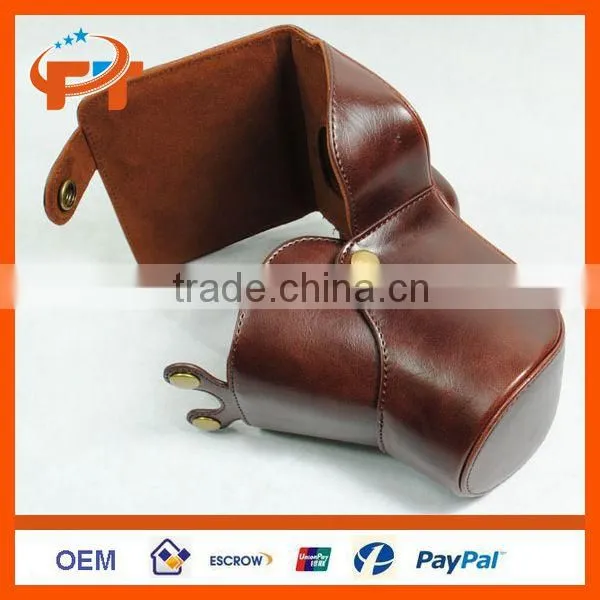 Pu Leather dslr camera bag for canon 550D/1100D
