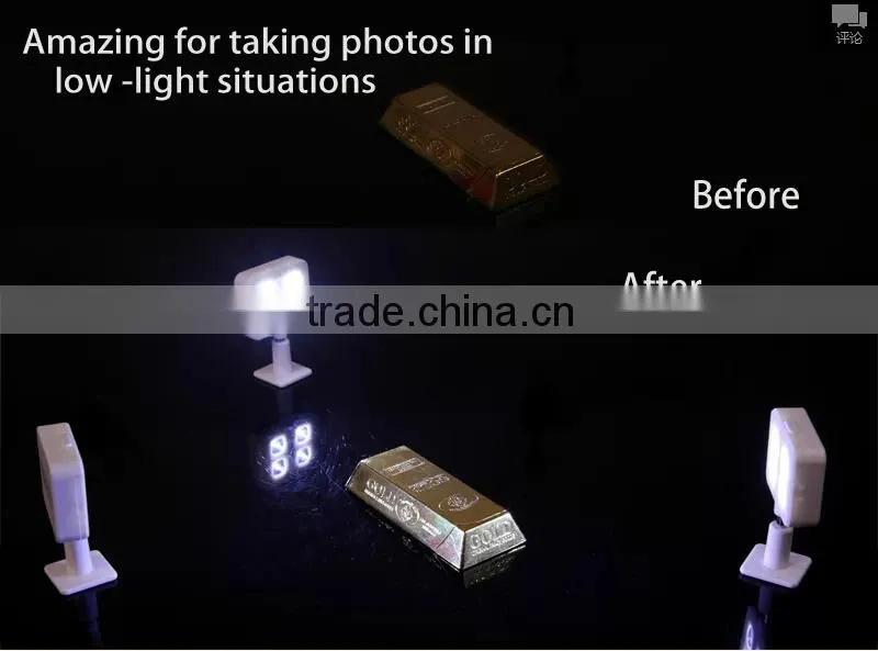 For iphone 6 samung IBLAZR flashing mini led video light Enhan Mini portable led flash light , selfie flash led