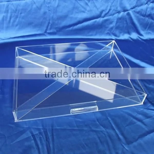 China new products lucite makeup display, acrylic lucite makeup box, lucite makeup storage boxes