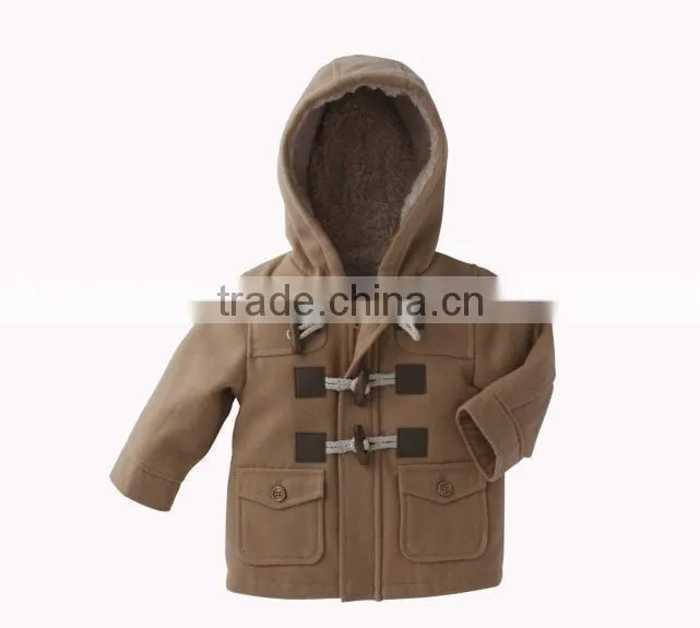 2014 european style hood jacket boys winter cotton coat
