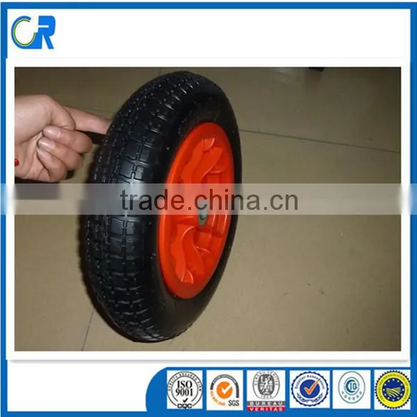 Push trolley wheel