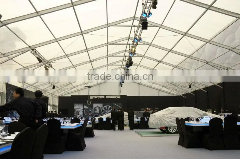 Elegante clear span carpa para eventos en Chile