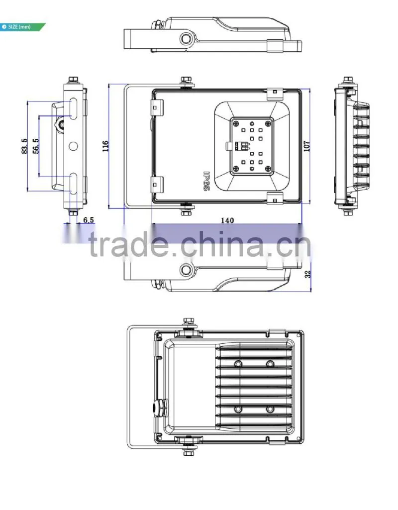 2016 CE Rohs Approved Free Lighting Design Promotional Price Shenzhen Factory Whole Sale Products 10W LED Floodlight