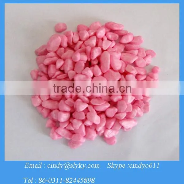 dyed colored gravel stone sand for decoration