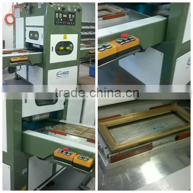 High frequency pu leather welding & embossing machine