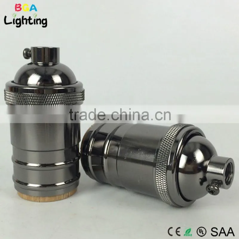 CE E27 Brass vintage edison pendant light Socket For DIY Ceiling Light