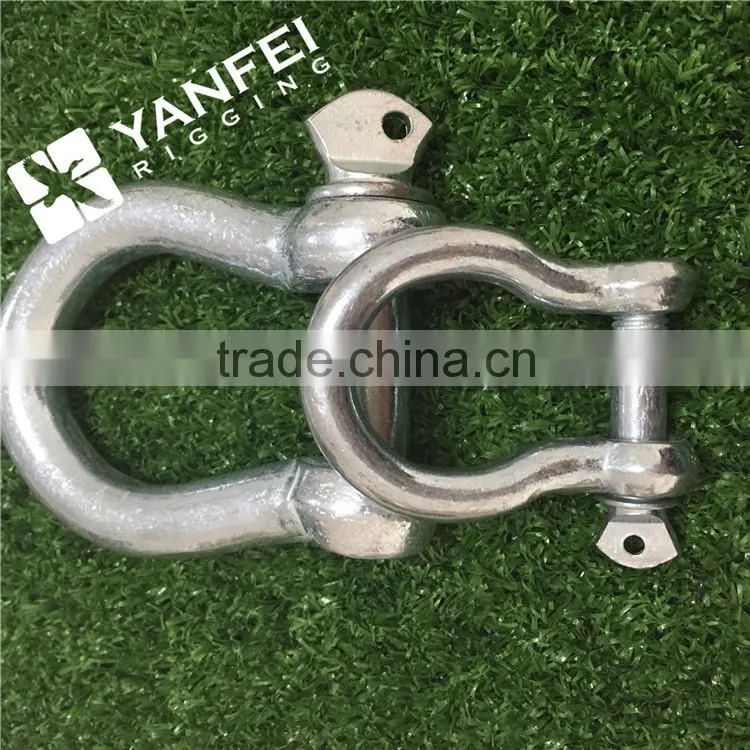 Drop Forged Screw Pin Anchor Shackle Us Type 209 Shackle