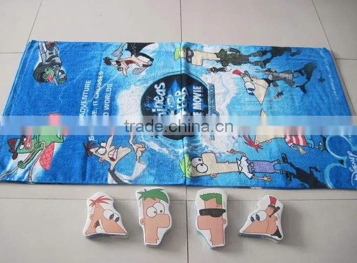 Eco-friendly personalized digital printing tea towels