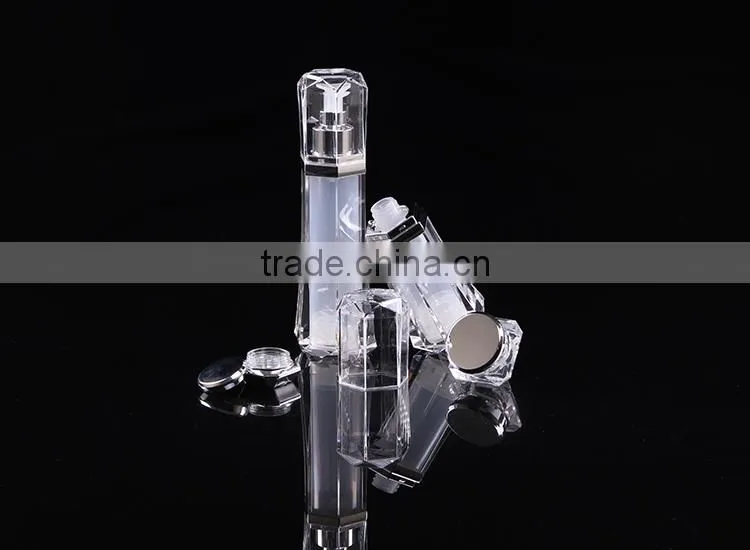 New desing 100ml Acrylic lotion bottle