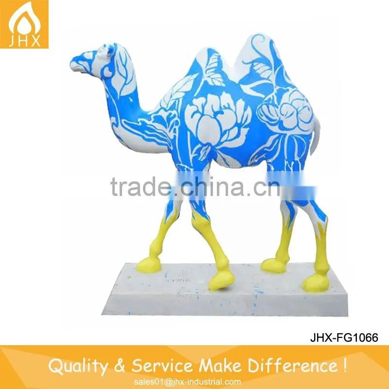 Beautiful Fiberglass Elephant Statue Life-size Fiberglass Statues