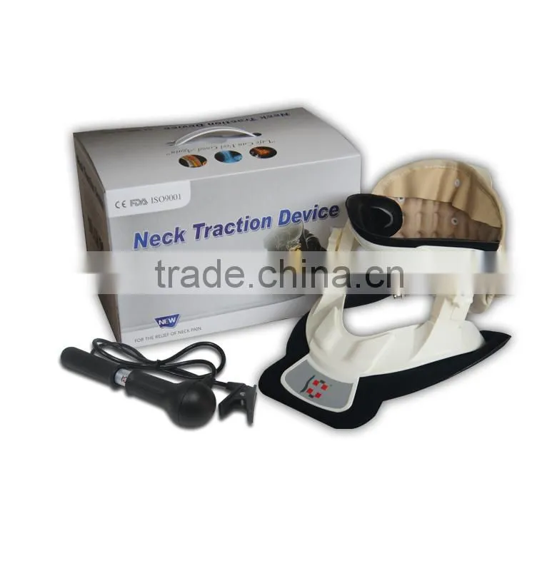 New products looking for distributor inflatable traction neck collar cervical pain relief