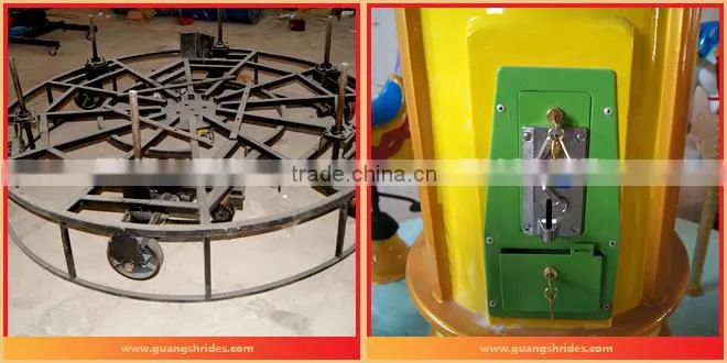 Cheal sale indoor children games coin rides indoor kids merry go round