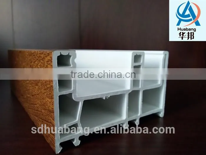 factory selling horizontal casement/sliding plastic steel profile/upvc profile for window and door manufacturing