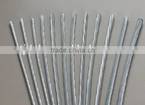 Construction companies material galvanized pc strand steel wire used in anchor