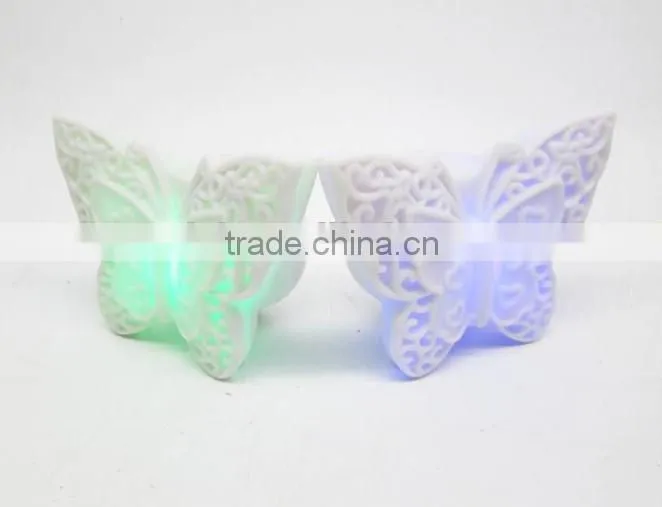 7 Color LED Electronic Butterfly Night Light Lamp Christmas Gift Home Decoration