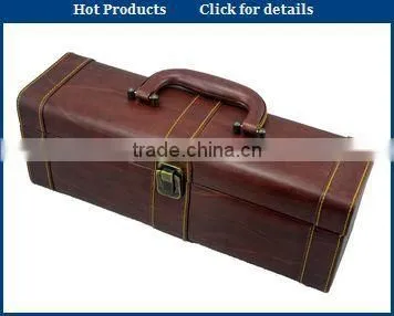 high end luxury wine tool set with leather box