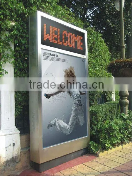 Grandview LED scrolling light box for display