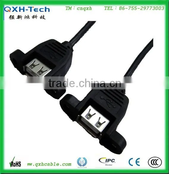 12v usb panel mount