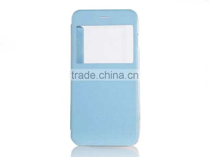 Concise design pu cell phone case animal for samsung gt-18552