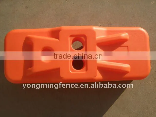 concrete temporary fence feet