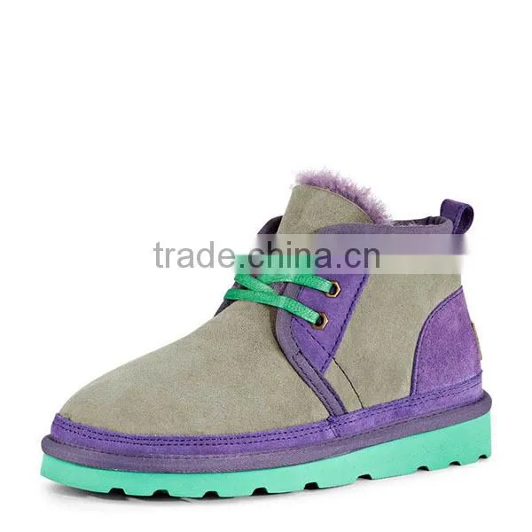 Fashion splicing EVA sole winter women shoes boots