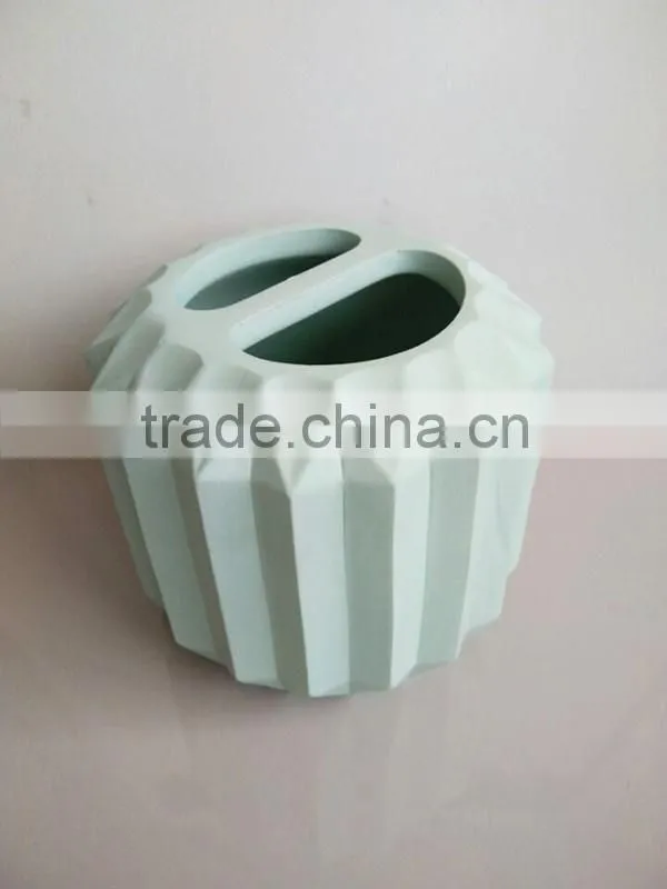 Ritzy Bathroom Accessories Set Holder 4 pcs : tumbler, soap dish, dispenser, toothbrush holder
