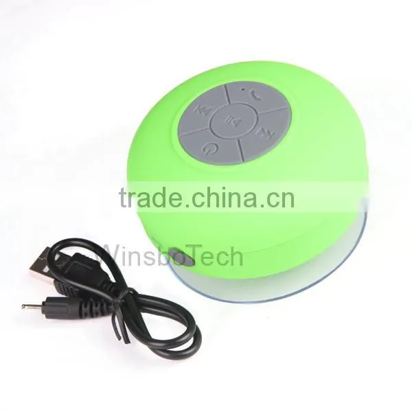 Cheap waterproof bluetooth wireless speaker, mini waterproof wireless bluetooth speaker with suction cup