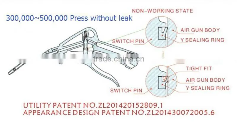 Air Blow Gun With Tip