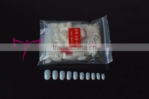 Korea quality nail tips,oval nail tips free