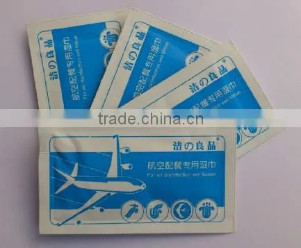 Very Popular Disposable Single Piece Airline Towel,Airline Wet Wipe With Factory Price