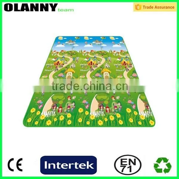 made in china PE+EPE foam colorful play mat