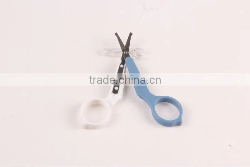 Stainless Steel Safety School Student Scissors(SS031)
