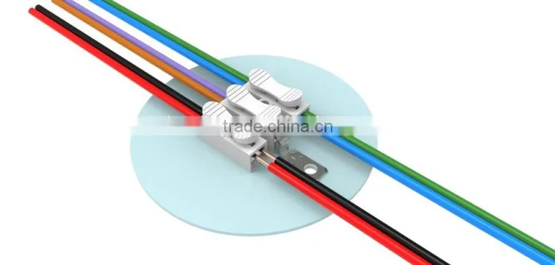 Cheap Press Type Spring connectors for LED Lights 0.5~1.5mm2