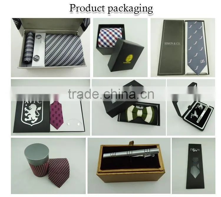 high quality silk man red and yellow tie