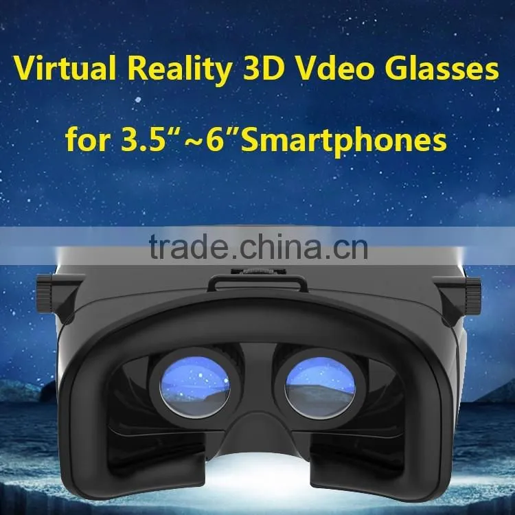 Google Cardboard VR BOX 2 II Smartphone Headset 3D Virtual Reality Glasses Helmet Goggle Oculus Rift DK2 Head Mount + Controller