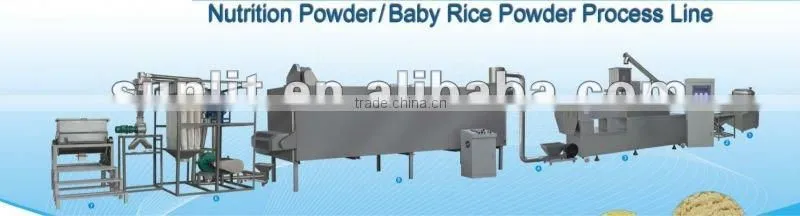 Automatic CE Baby rice powder machine