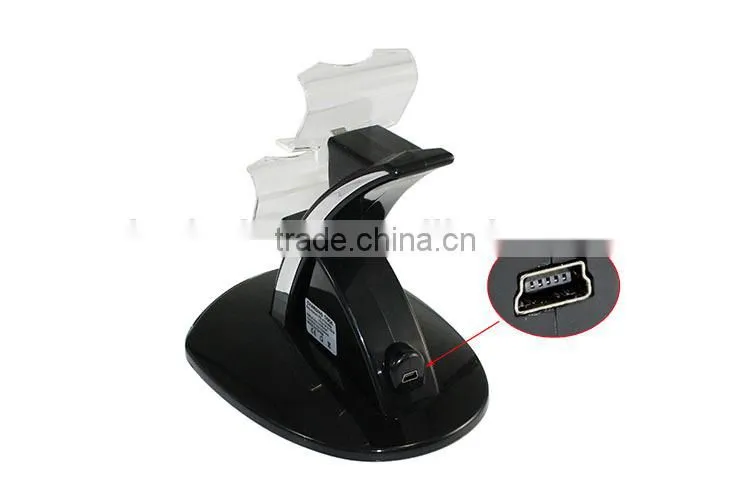 Dual Controller Charger Stand Dock For PS4