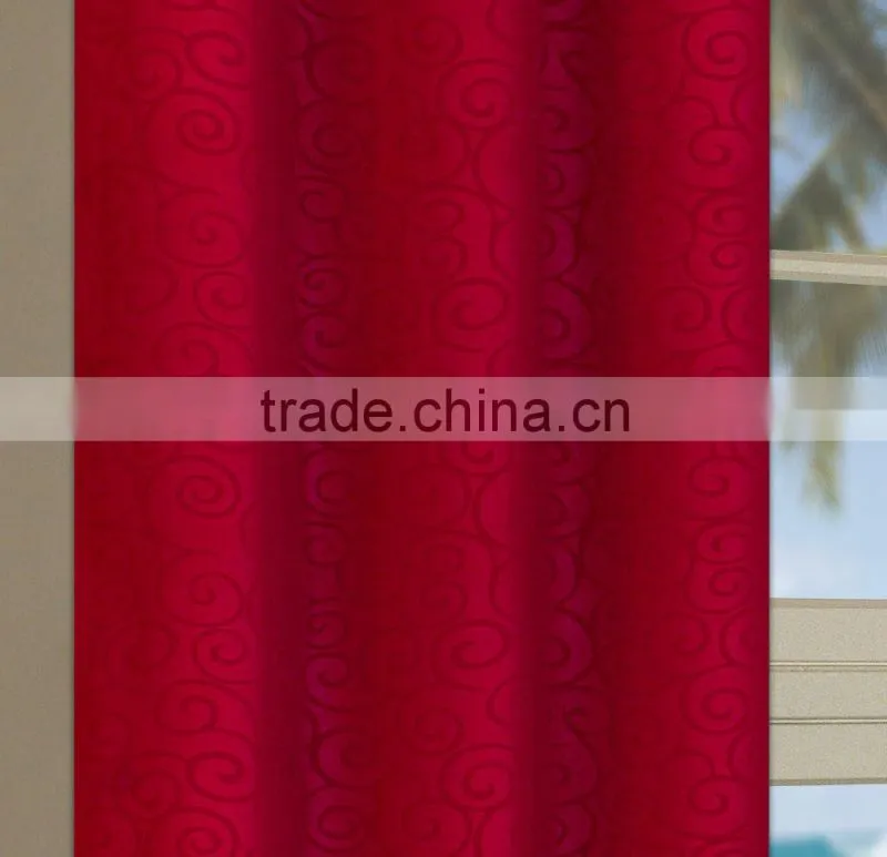 HLHT 6 years no complaint quality thickening sun-shading window curtain ready made