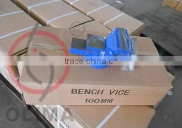 Super Light Duty Bench Vice With Anvil Stationary Base 4"