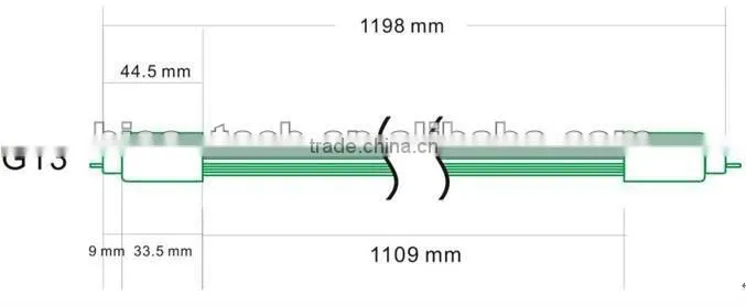 Hot sell 12w T8 SMD3528 1.2m led tube light