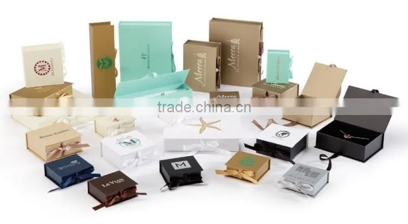 New Custom rigid paper box/rigid cardboard printed packaging /wholesale rigid gift boxes