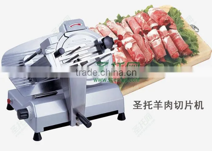 Shentop Kitchen Equipment STBU006 12inch semi-automatic frozen meat slicer