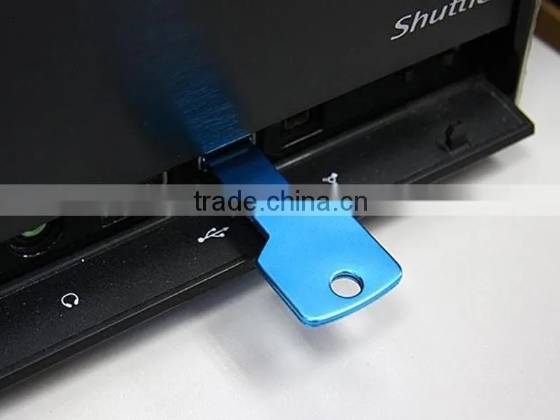 Metal key flash drive, key u disk