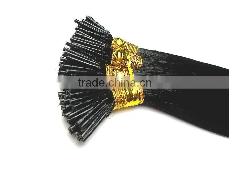 real remy hair high quality 10-30 inch i tip hair extension