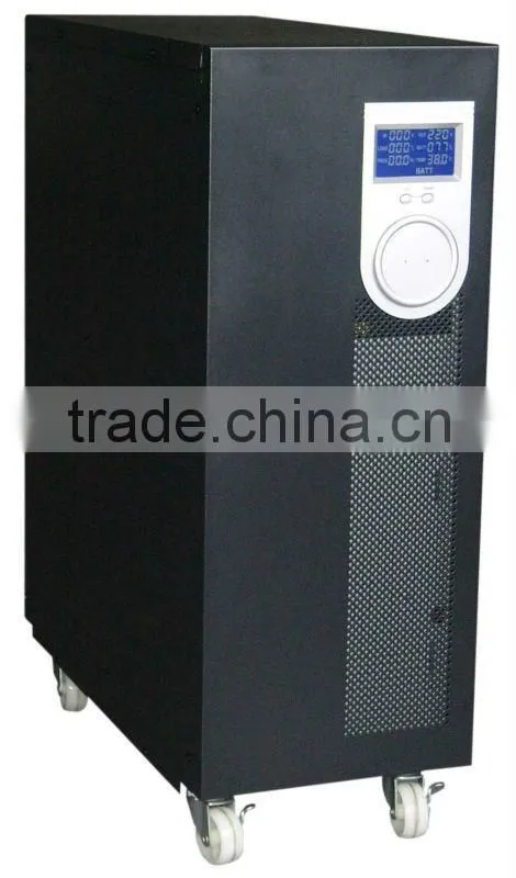 true online ups LCD 6KVA high frequency online ups