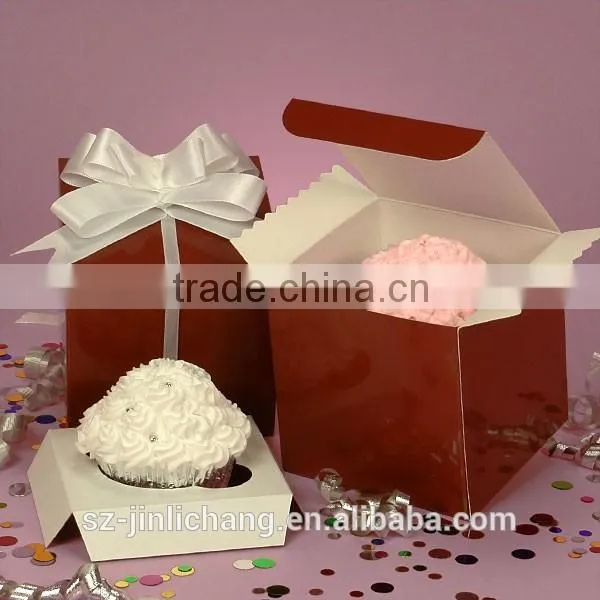 one stander tuck top cup cake box