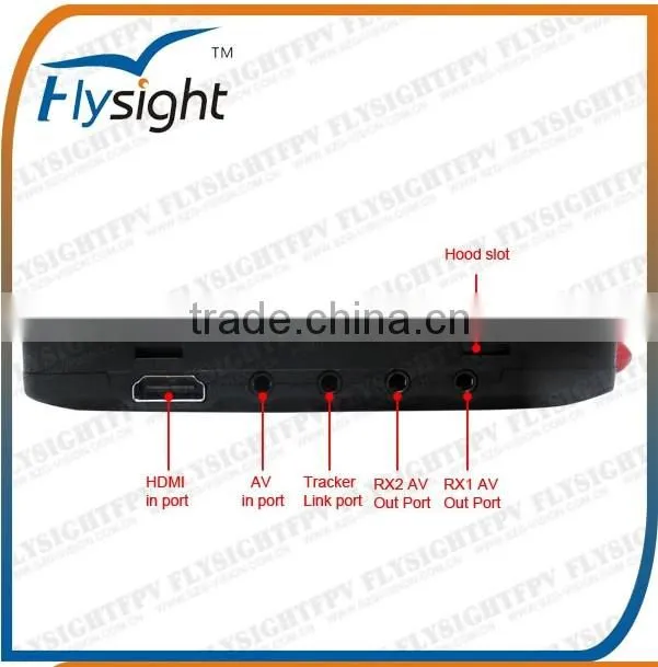 B165 First Person View For Hubsan X4 Mini Quadcopter 7inch HDMI Monitor With 5.8Ghz Receiver