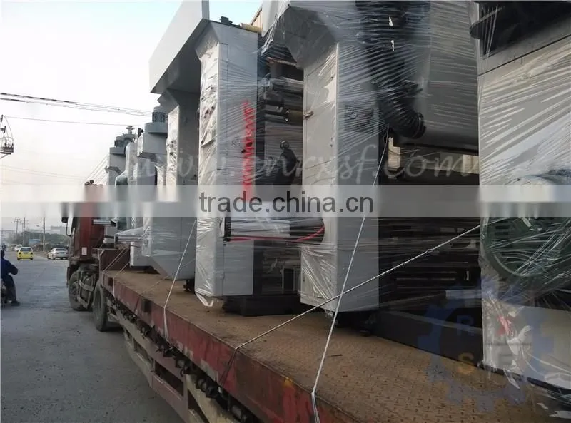 Automatic computer register and PLC control rotogravure printing machine