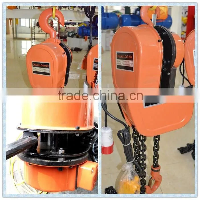 Small Size DHS Type Electric Chain Hoist 1-10 Ton